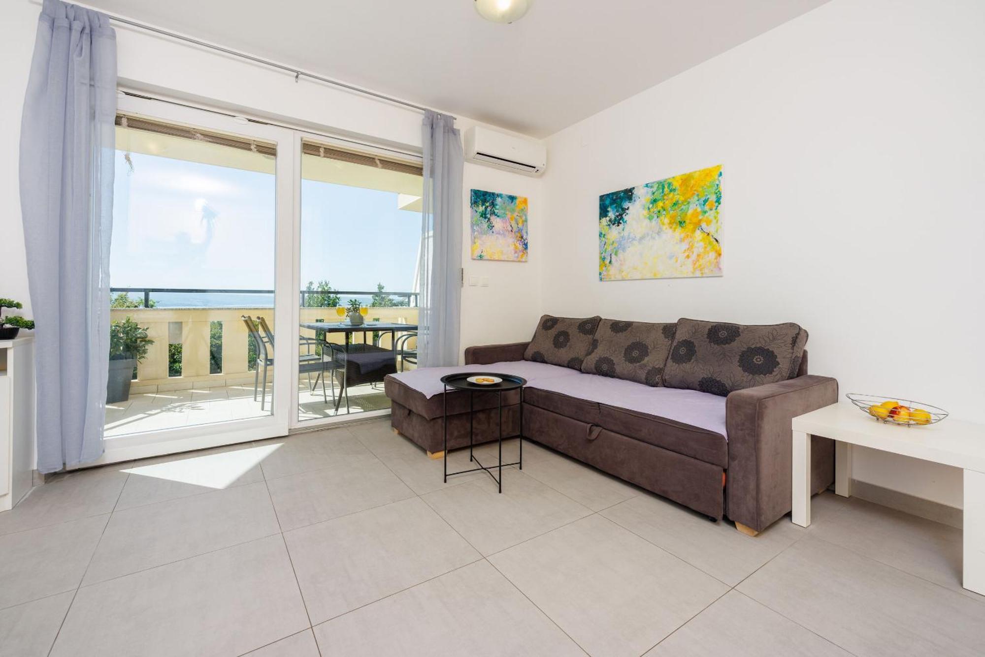 Apartments Petak Novi Dramalj Bagian luar foto