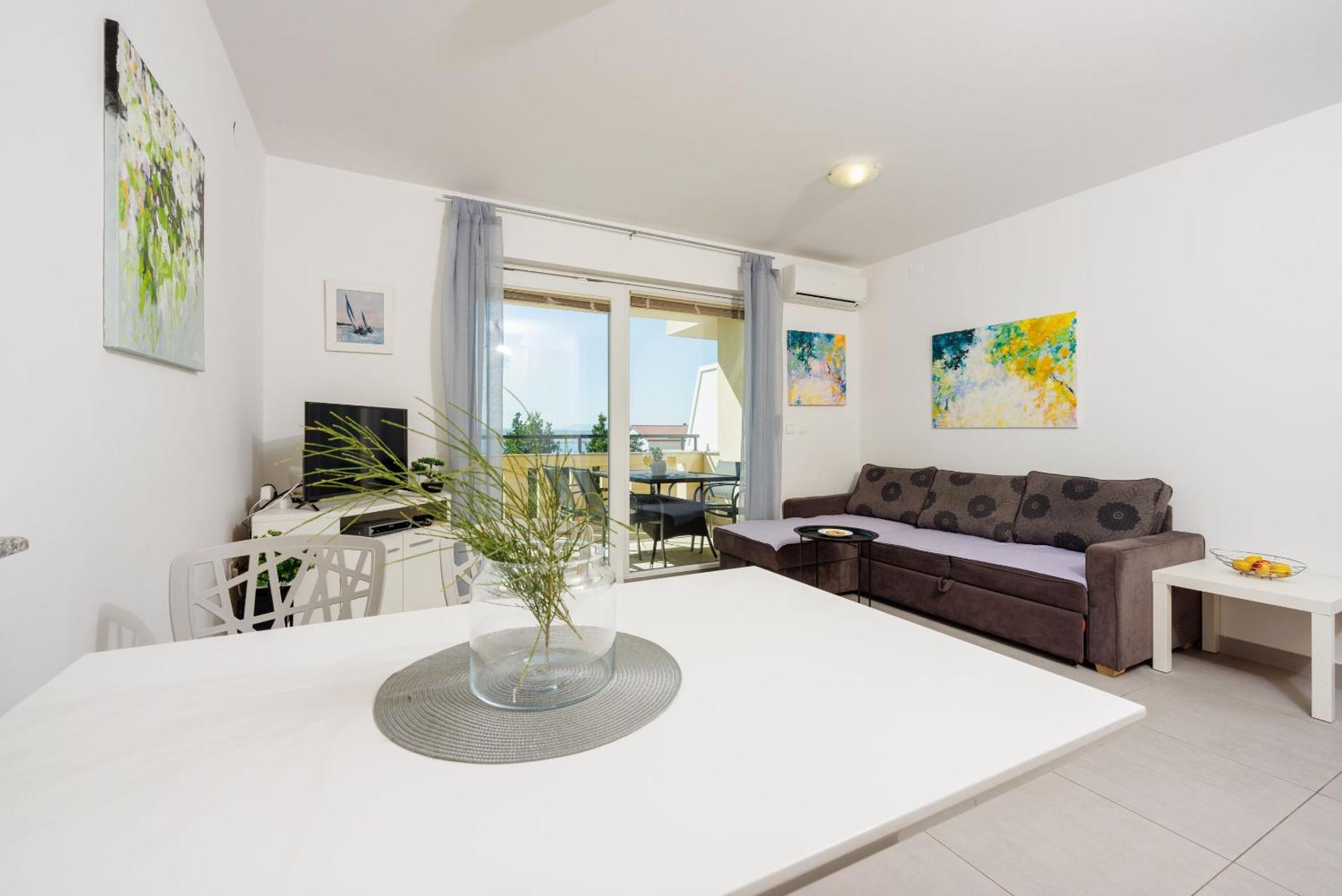 Apartments Petak Novi Dramalj Bagian luar foto