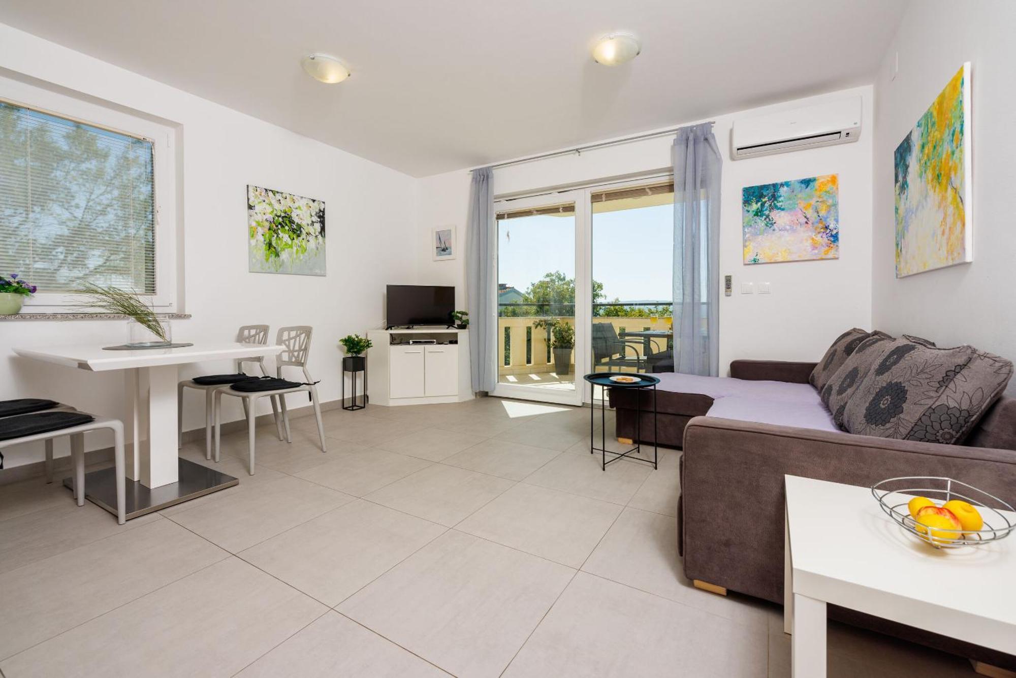Apartments Petak Novi Dramalj Bagian luar foto